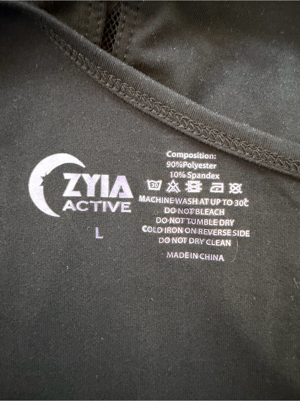 ZYIA Black Racerback Tank - Picture 3 of 3